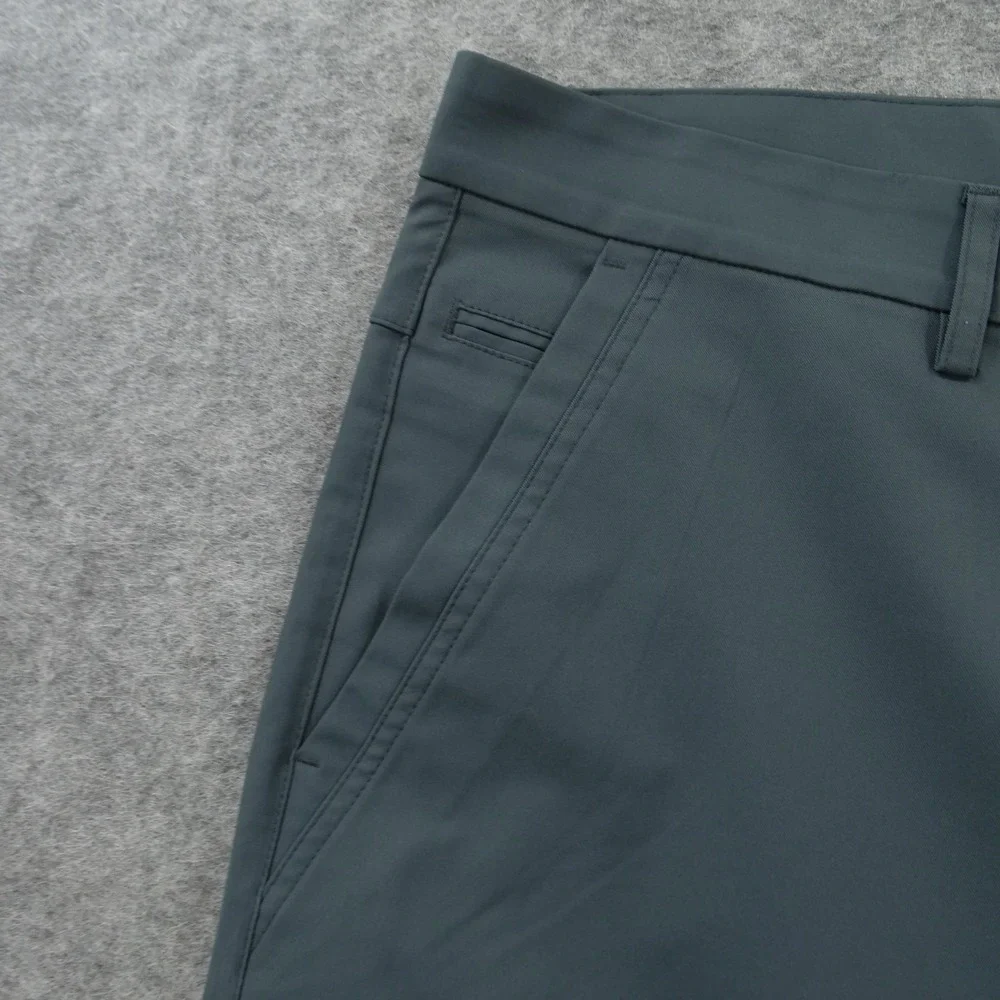 Marcus Pierce Pants Mens 40 Gray Performance Tech Golf Trousers Chino